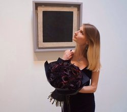 Букет «Чёрный квадрат» Букет «Чёрный квадрат»