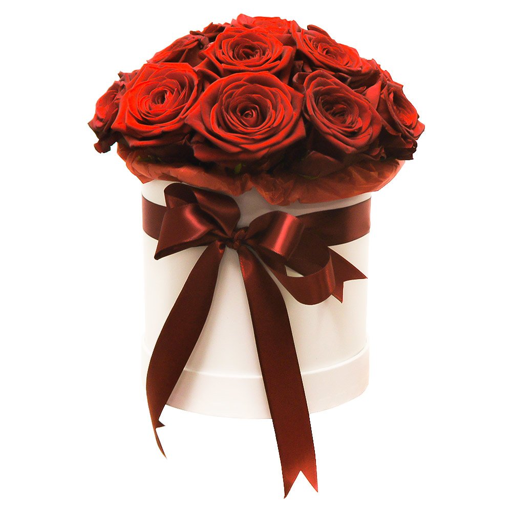 Цветы в коробке Киев — купить/заказать коробку с букетом/цветочной композицией с доставкой | Цена