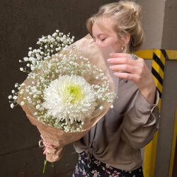 Белые ночи: букет-комплимент для милашек Белые ночи: букет-комплимент для милашек