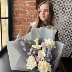 Букет «Питер, я люблю тебя» Букет «Питер, я люблю тебя»