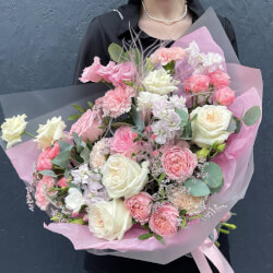 Пион-букет: нежный букет цветов за 17090 Пион-букет: нежный букет цветов за 17090