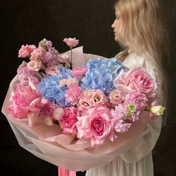 Букет «Я подарю тебе звезду!» Букет «Я подарю тебе звезду!»