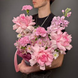 Букет «Шляпная Коробка Недели «Элпис»» Букет «Шляпная Коробка Недели «Элпис»»